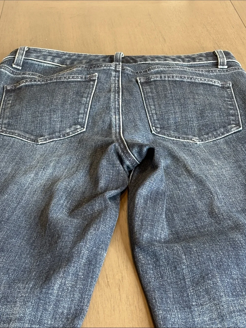 💙 Talbots Dark Wash Straight Leg Jeans Women’s 4P Stretch Denim Petite 💙 - Picture 11 of 12
